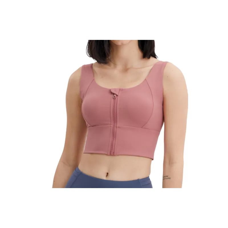 Fashionable Zipper Sports Underwear Women-9