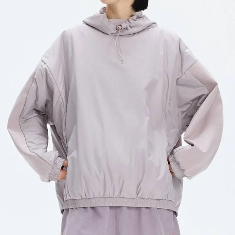 Casual Loose Blended Synthetic Fabrics Quilted Jacket-6