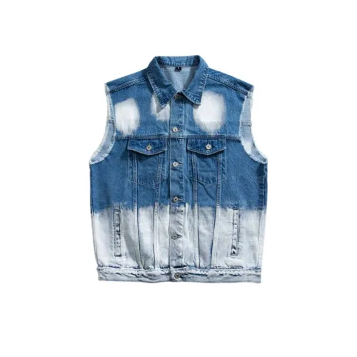 Denim Washed Trendy Vest