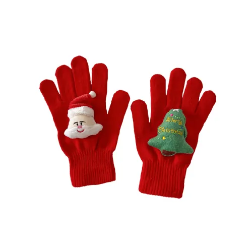 Fashionable Christmas Knit Gloves