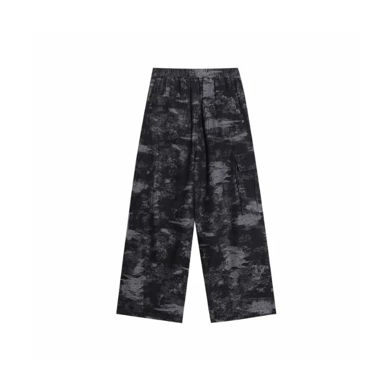 Retro Hand Distressed Jeans-1