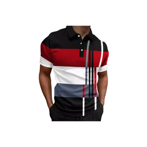 Casual Print Polo