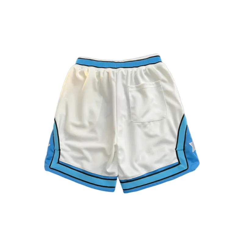 Casual Embroidered Ribbon Sports Shorts-2