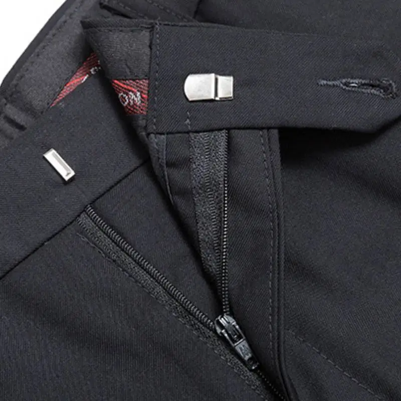 Casual Business Serge Suit Trousers Man-8