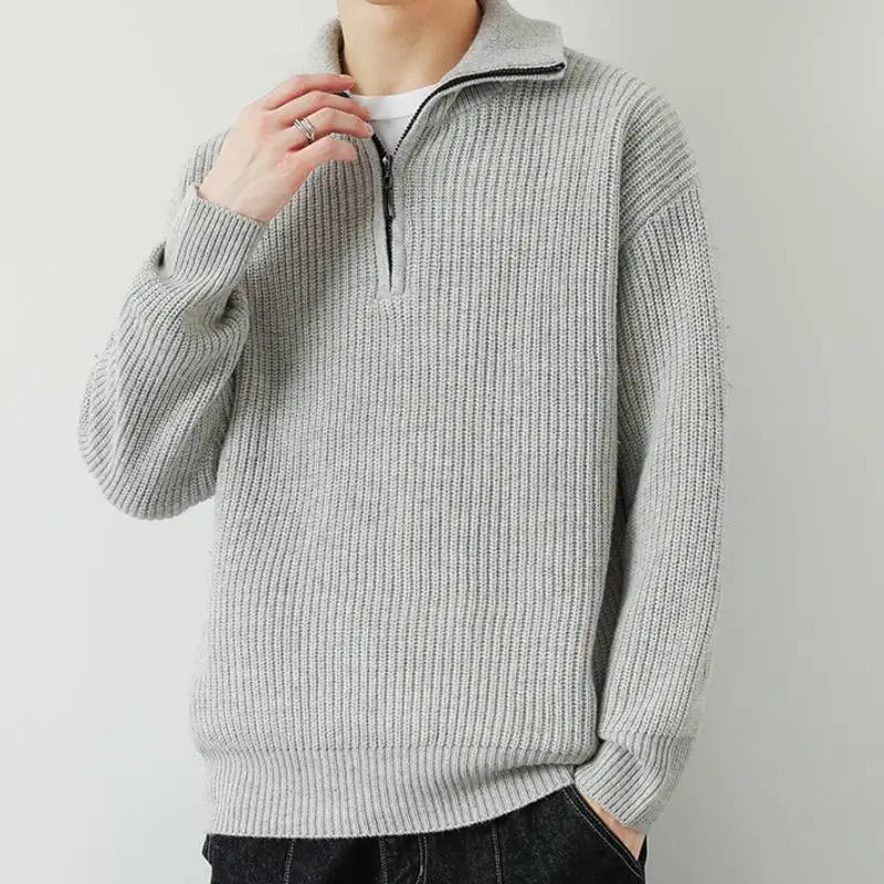 Loose Fashionable Sweater-5