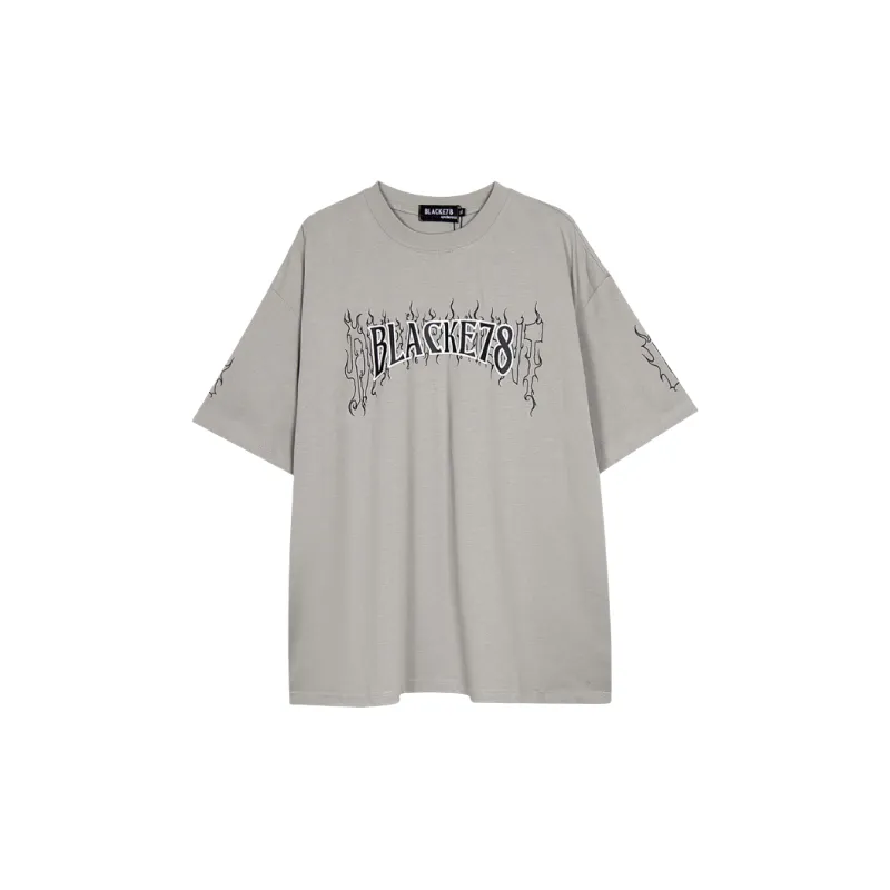 Street Simple 100% Cotton T Shirt-4