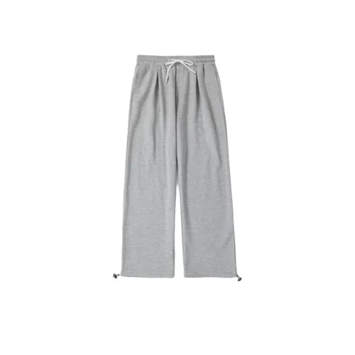 Loose All-match Straight Drawstring Ankle Casual Sweater Pants