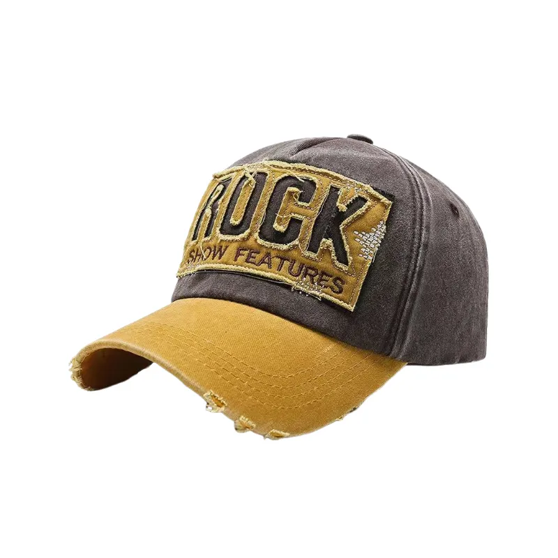 Fashionable Embroidered Peaked Cap-4