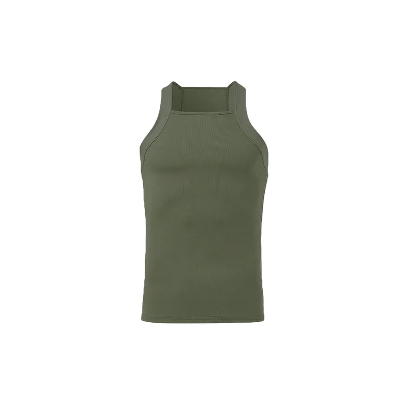 Plain Fashionable Polyester Vest-0