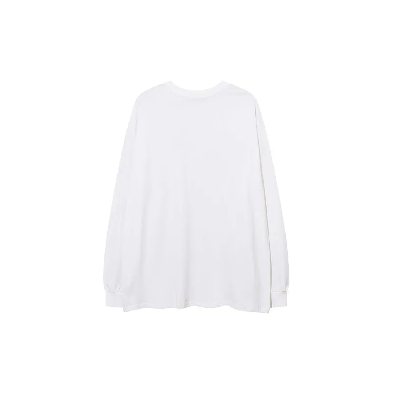 Street Loose Cotton Blended Fabric Sweatshirt-1