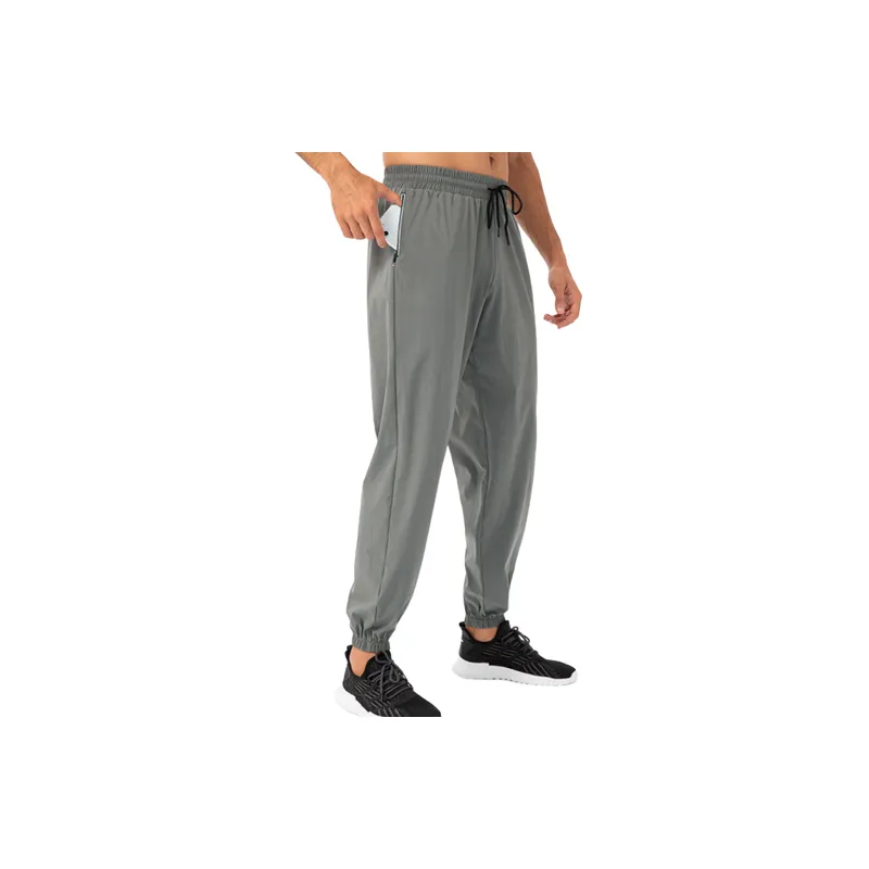 Casual Zipper Nylon Sports Pants-5