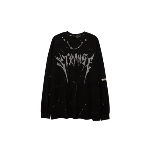 Vintage Loose Couples Long sleeved T shirt