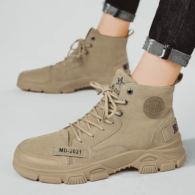 Fashionable Simple Outdoor Boots-4