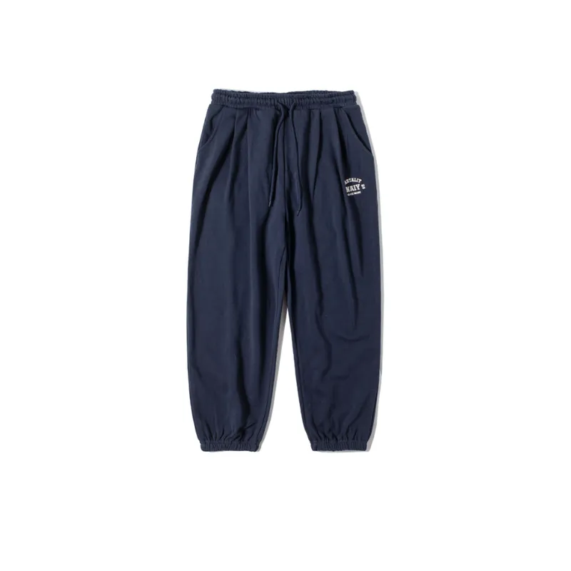 Letter Embroidered Casual Pants-0