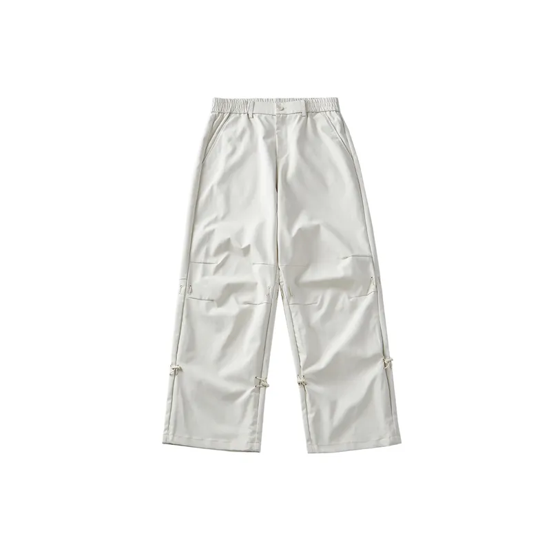 Casual Lightweight Blended Synthetic Fabrics Cargo Pants-0