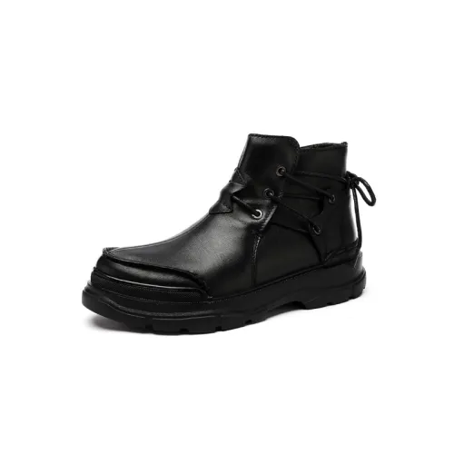 Fashionable Zipper Martin Boot