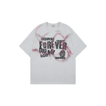 Casual Loose 100% Cotton T-Shirt