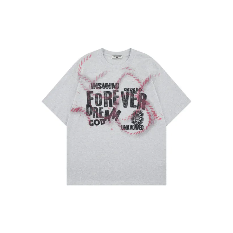 Casual Loose 100% Cotton T-Shirt-2