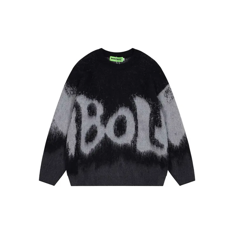 Retro Loose Sweater-0