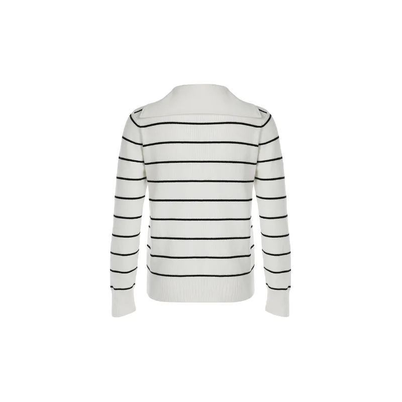 Fashionable Loose Long Sleeve Sweater Women-1