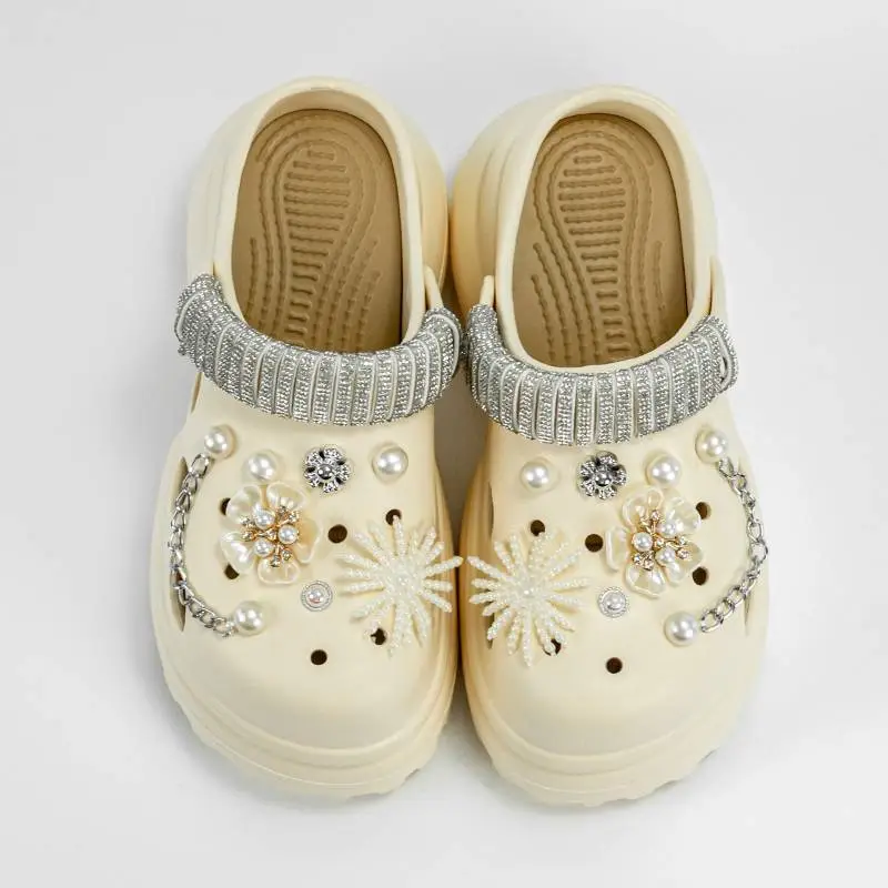 Fashion Sequins Clogs-7