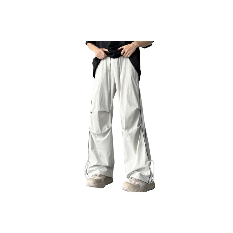 Street Striped Casual Pants-3