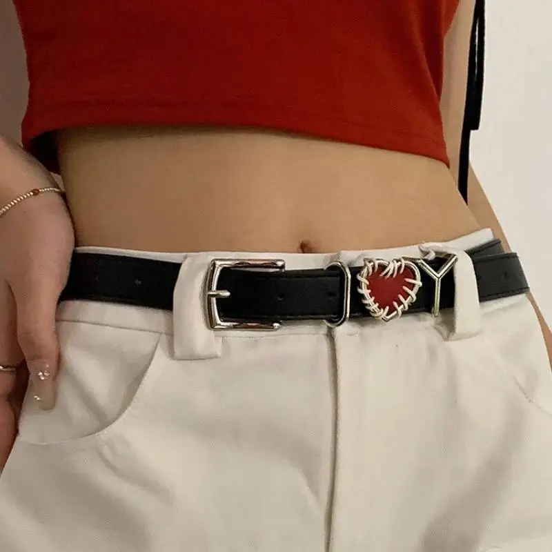 Metal Retro Leather Belt-2