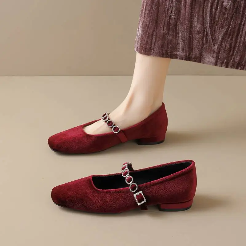 Elegant Royal Mary Jane Shoes-4