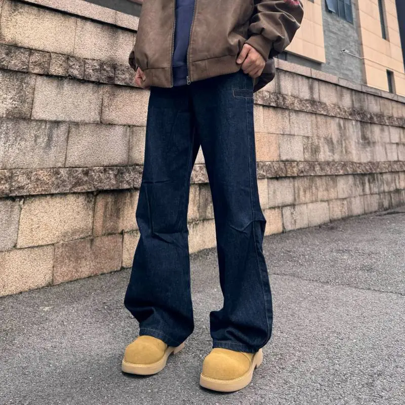 Casual Plain Jeans-1