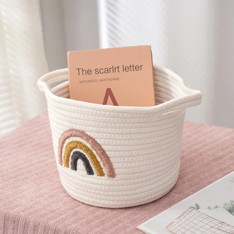 Simple Contrast Color Storage Boxes-1