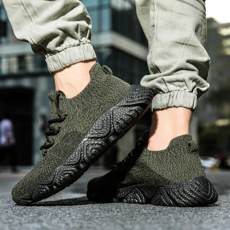 Casual Breathable Slip On Shoes-1