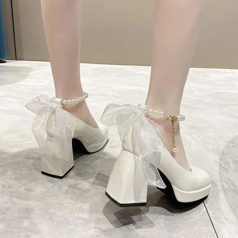 Retro Simple High Heels-2
