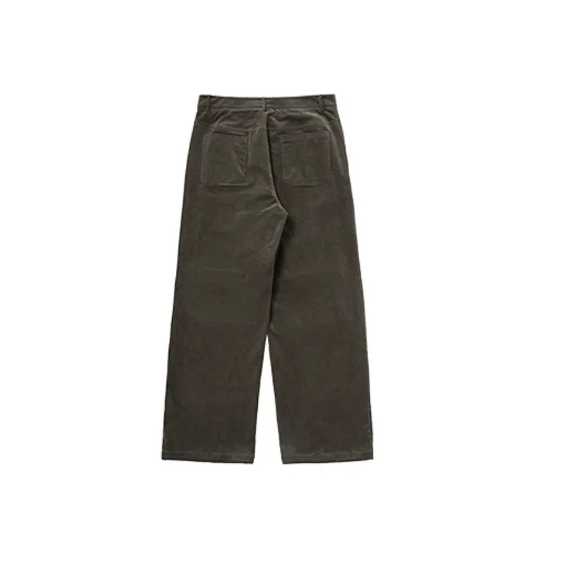 Basics Loose 100% Cotton Casual Pants-1