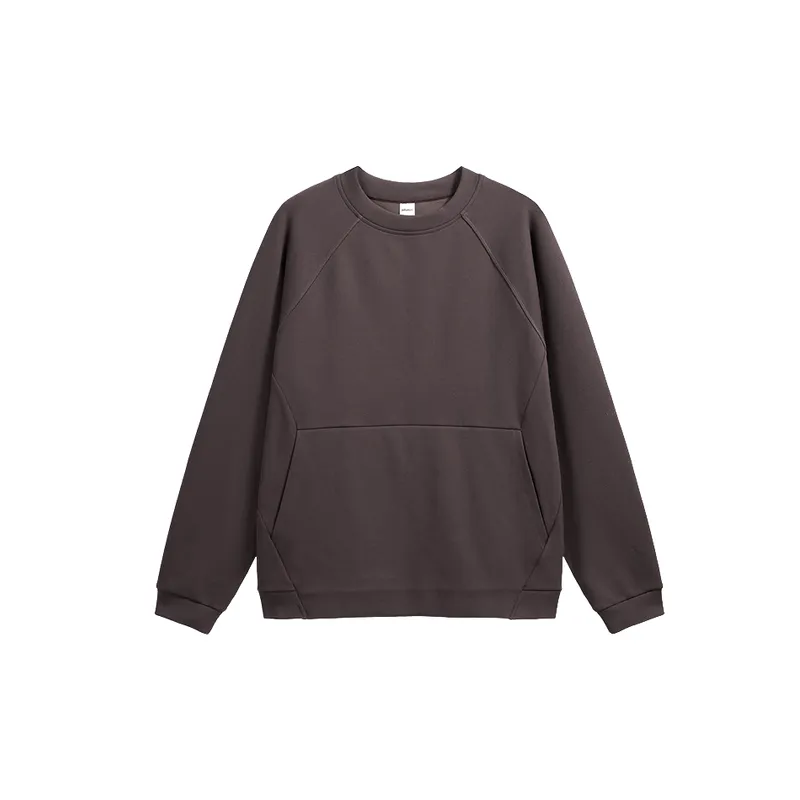 Plain Simple Polyester Sweatshirt-4