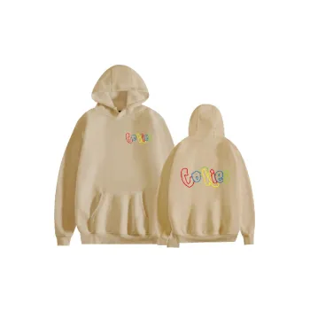 Casual Loose Polyester Hoodie