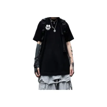 Reflective Black Short sleeved T shirt