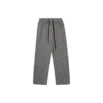 Casual Loose Terry Fabric Sports Pants
