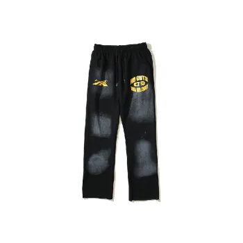 Retro Straight Leg Cotton Casual Pants