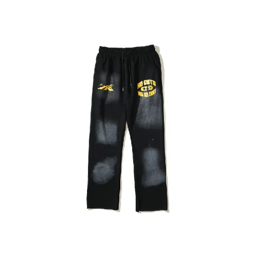 Retro Straight Leg Cotton Casual Pants