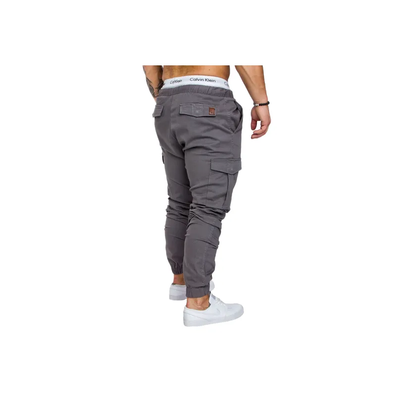 Basics Simple Cargo Pants-11