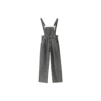 Washed Loose Cotton Overall