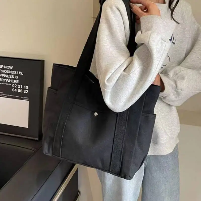 Simple Large Capacity Crossbody Bag Women-2