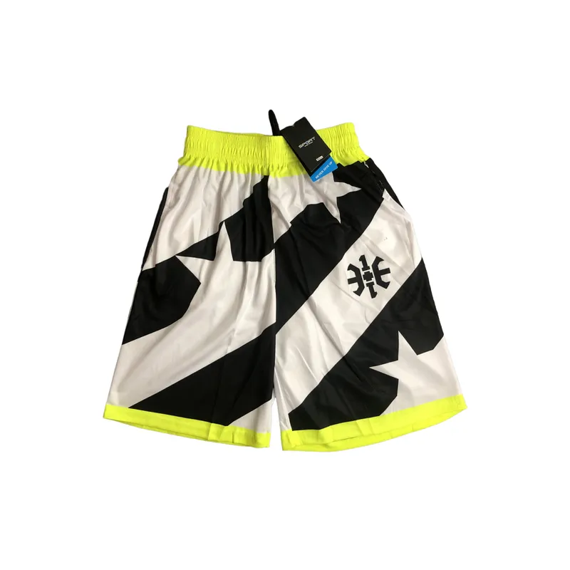 Star Quick Drying Print Basketball Shorts-0
