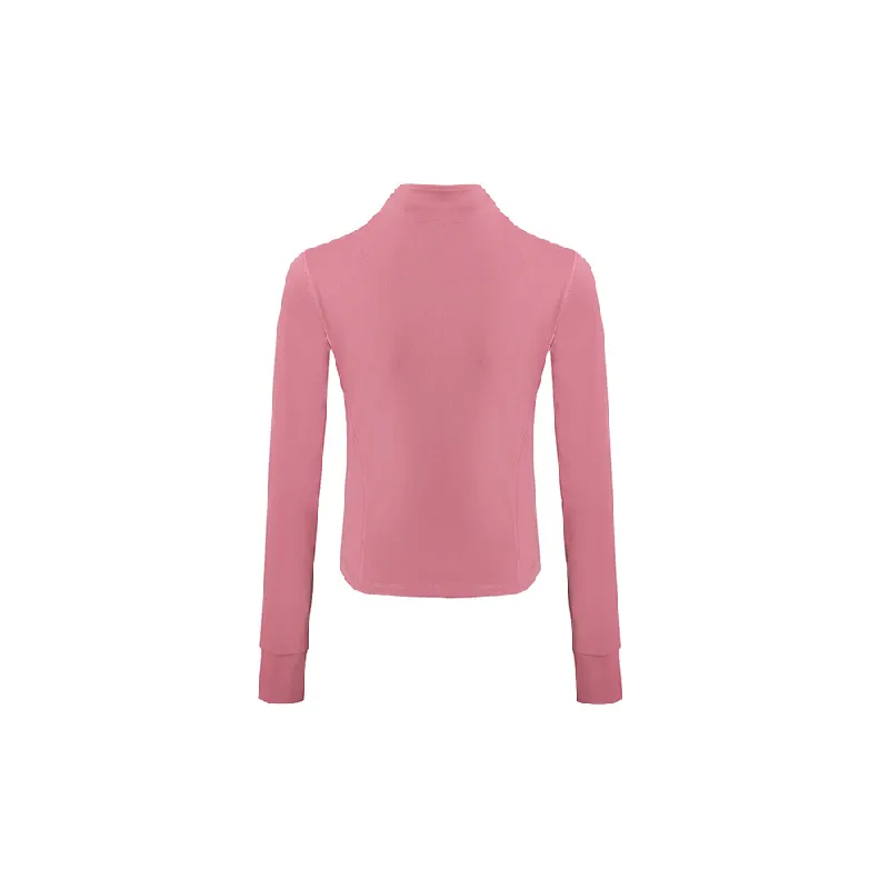 Simple Lightweight Blended Synthetic Fabrics Fitness Clothing Women-8