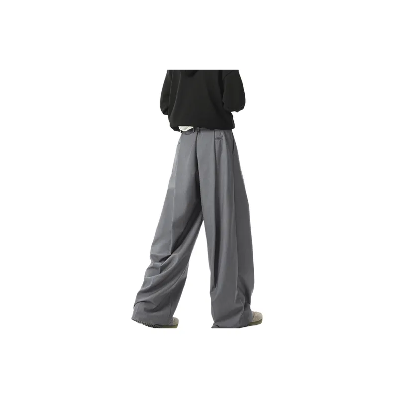Retro Loose Cotton Casual Pants-1
