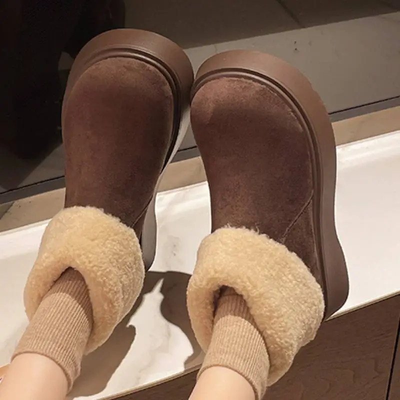 Fashion Zipper Snow Boots-5