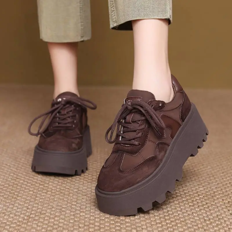 Retro Casual Chunky Sneakers-2