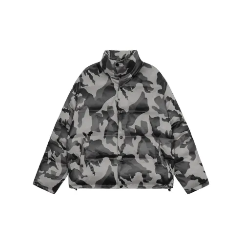 High Street Niche High grade Sense Loose Camouflage Oversize Trendy Brand Cotton padded Coat