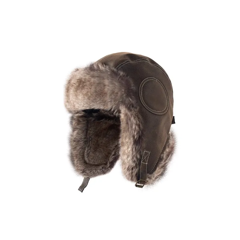 Fashionable Warm Red Army Cap-0