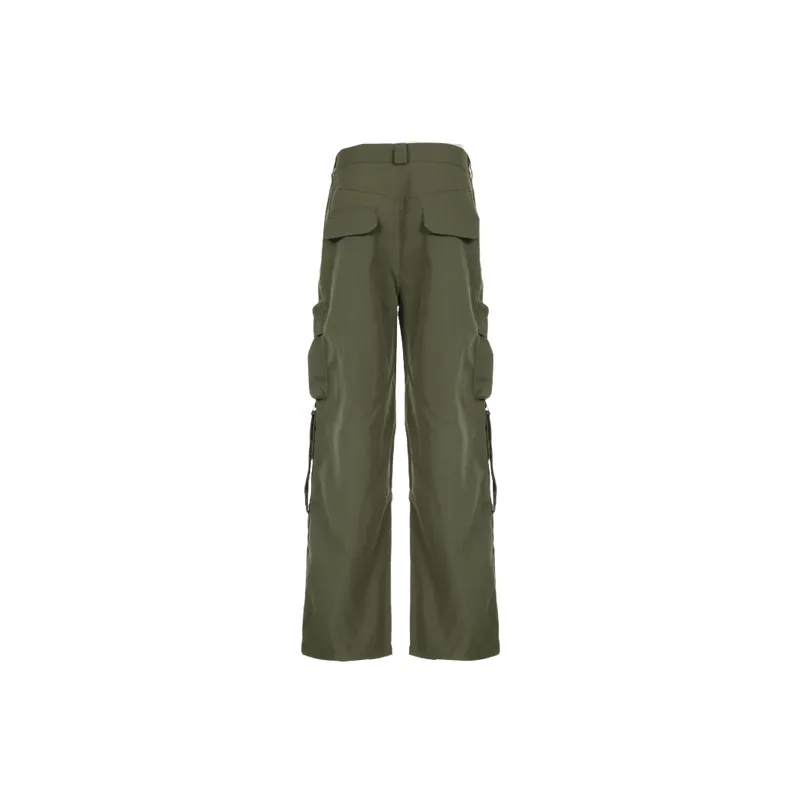 Trendy  Loose Cargo Pants Women-3